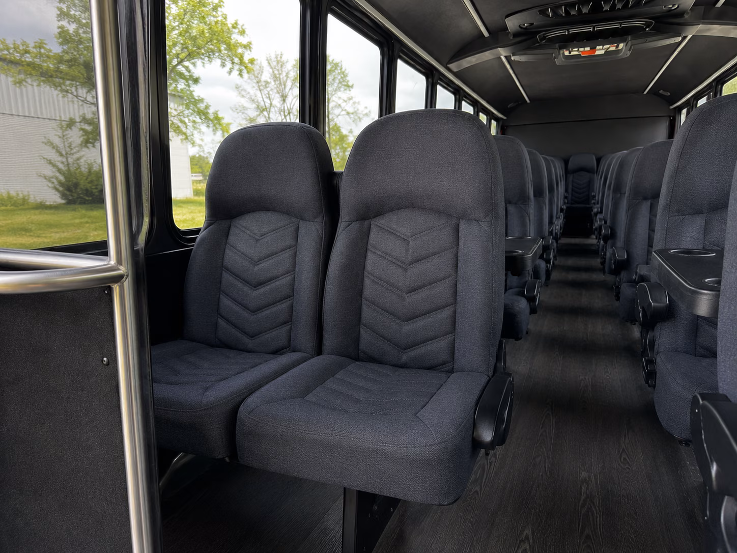 20 passenger minibus inside