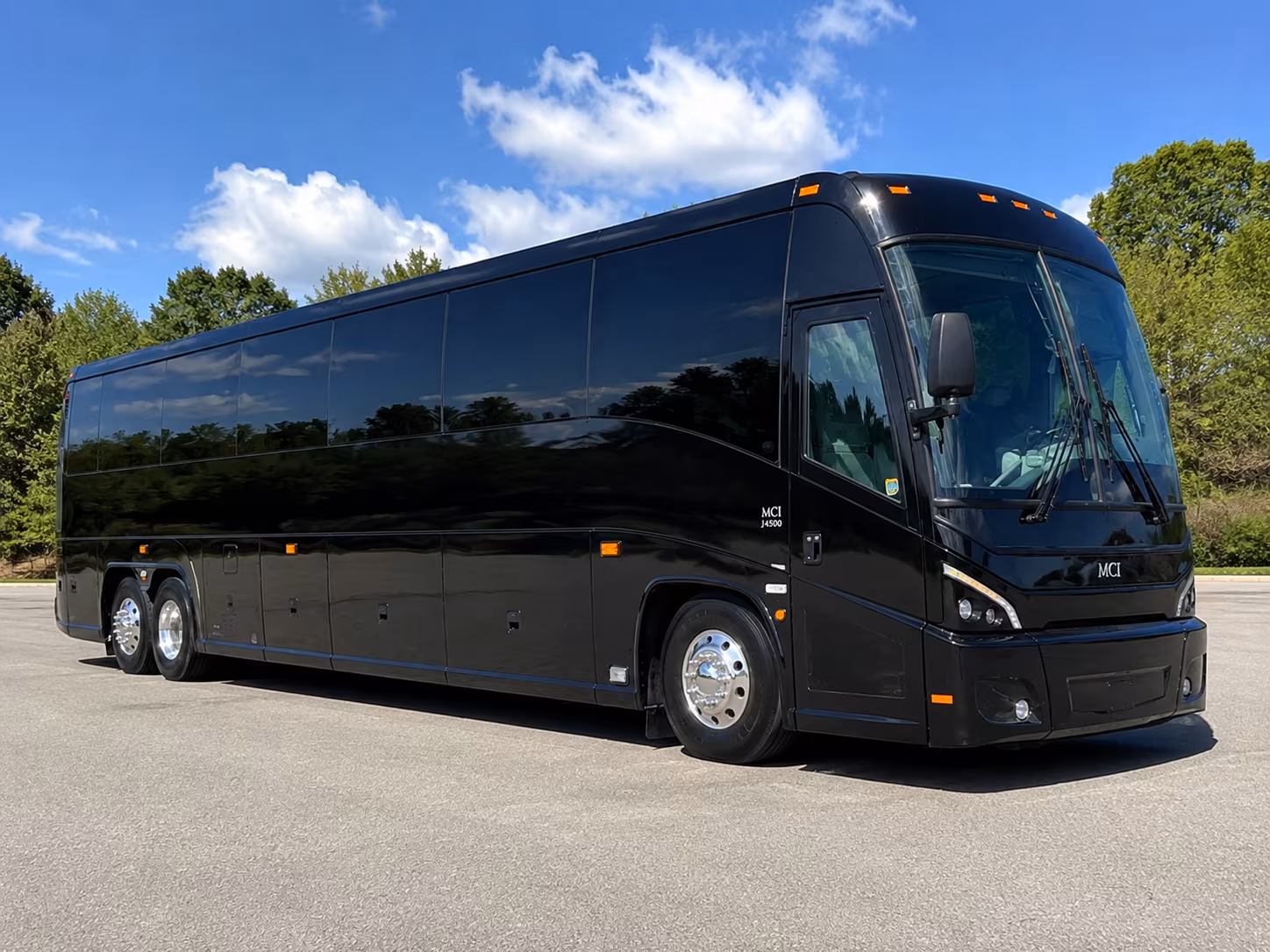 56 passenger charter bus