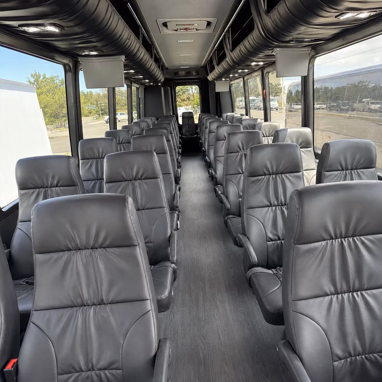 san clemente 28 passenger minibus interior