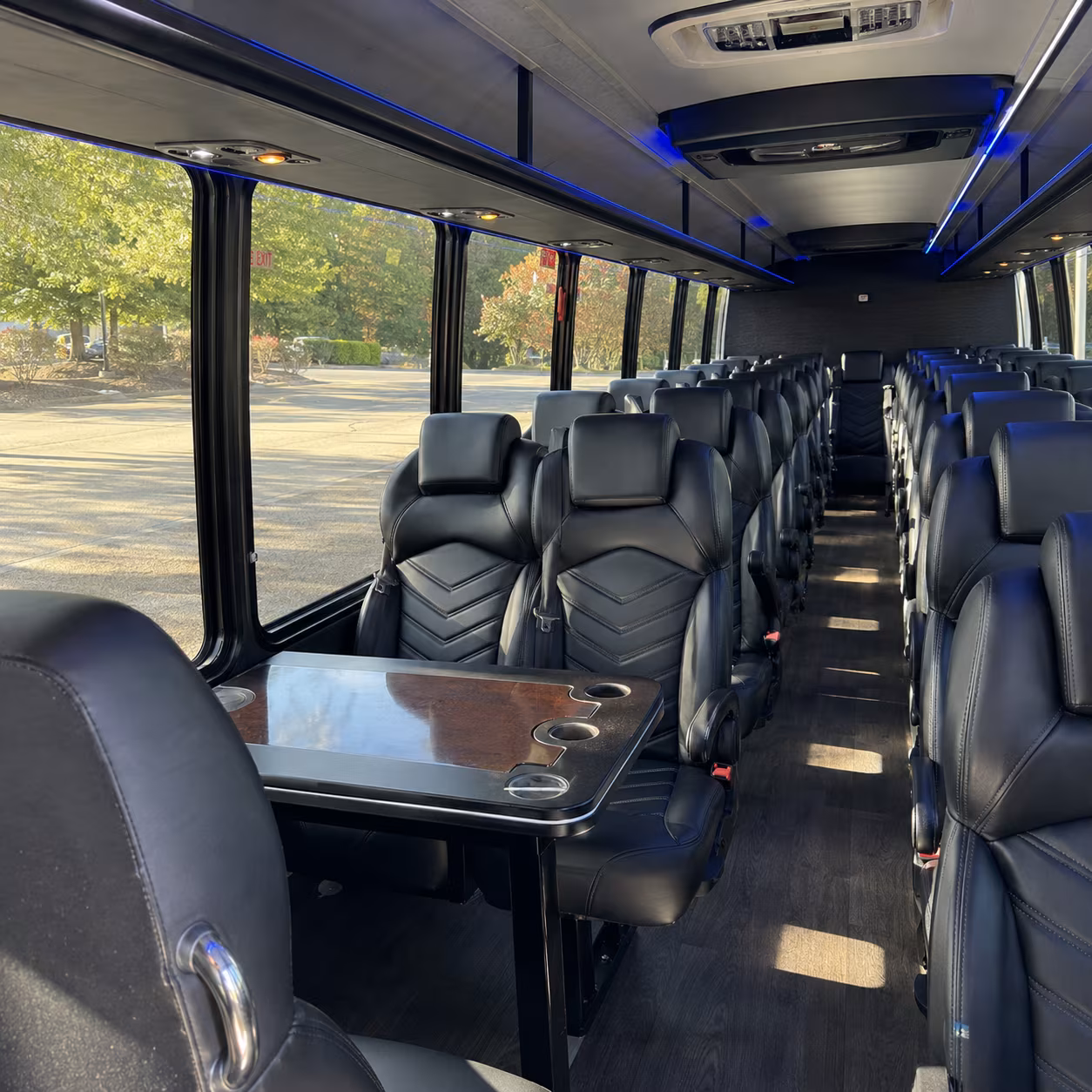 san clemente 30 passenger minibus interior