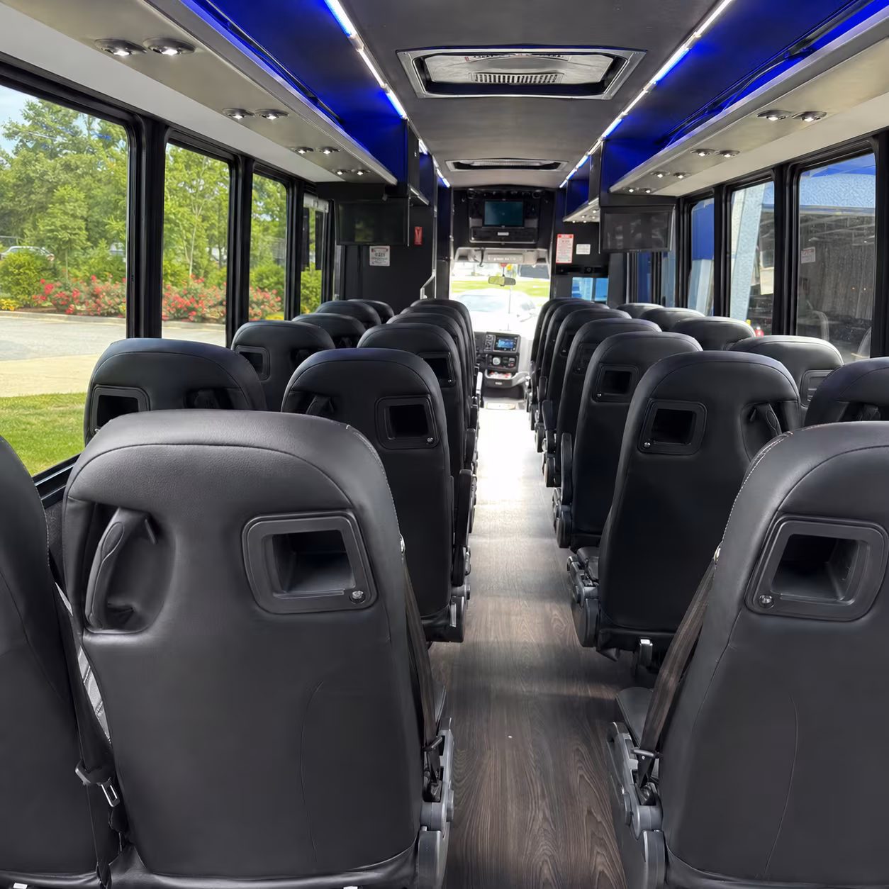 san clemente 35 passenger minibus inside
