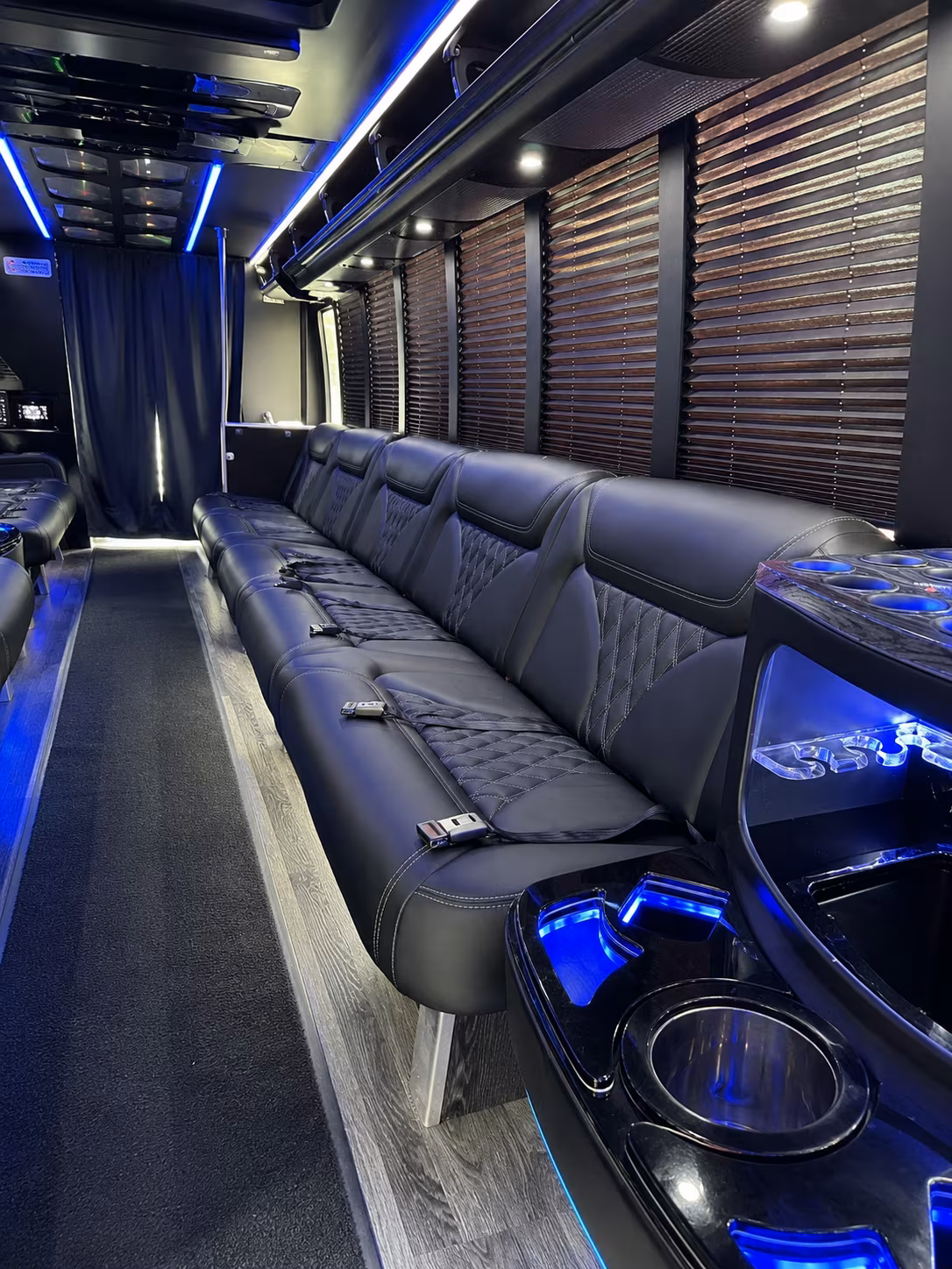 san clemente holiday party bus rental