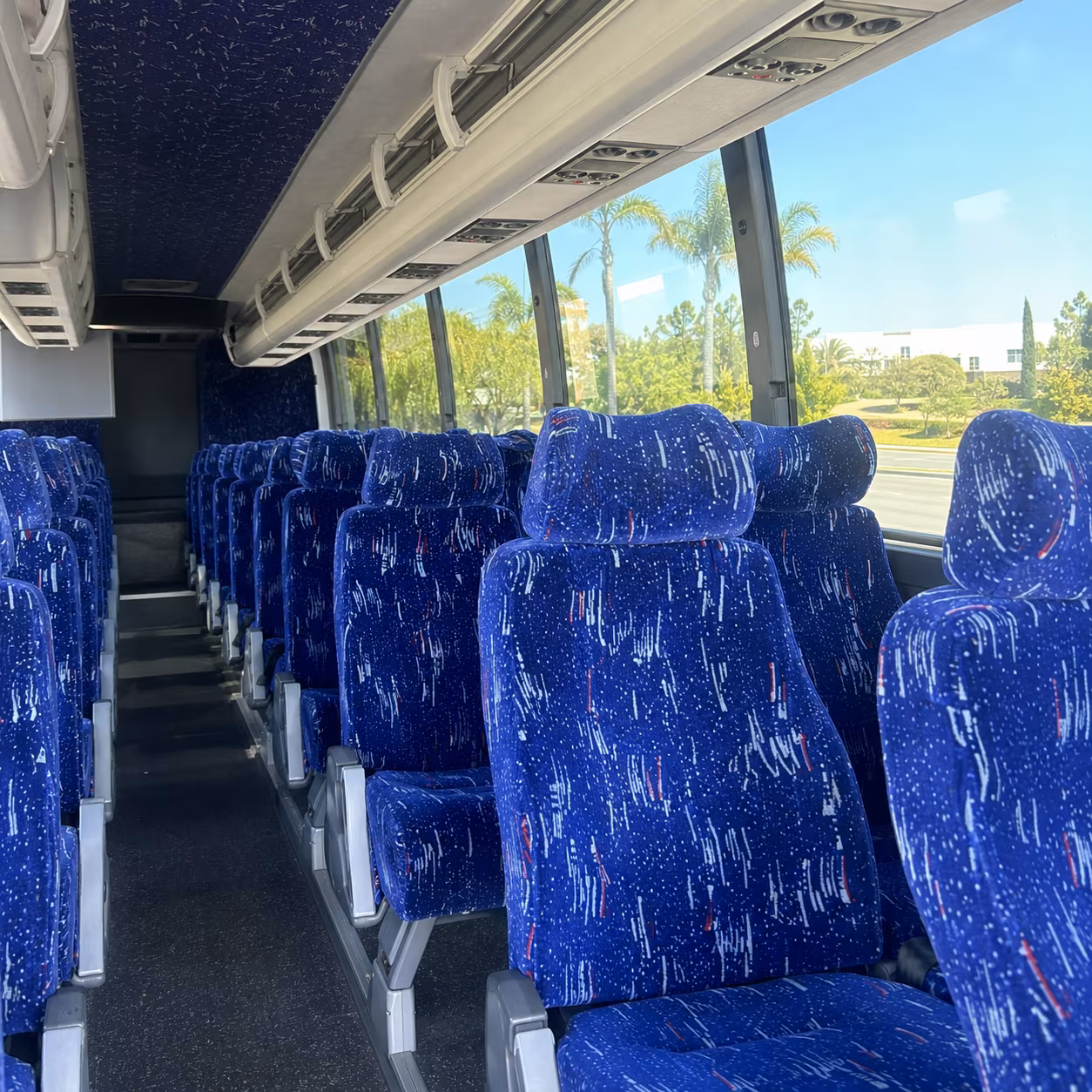 san clemente private event transportation onboard seating