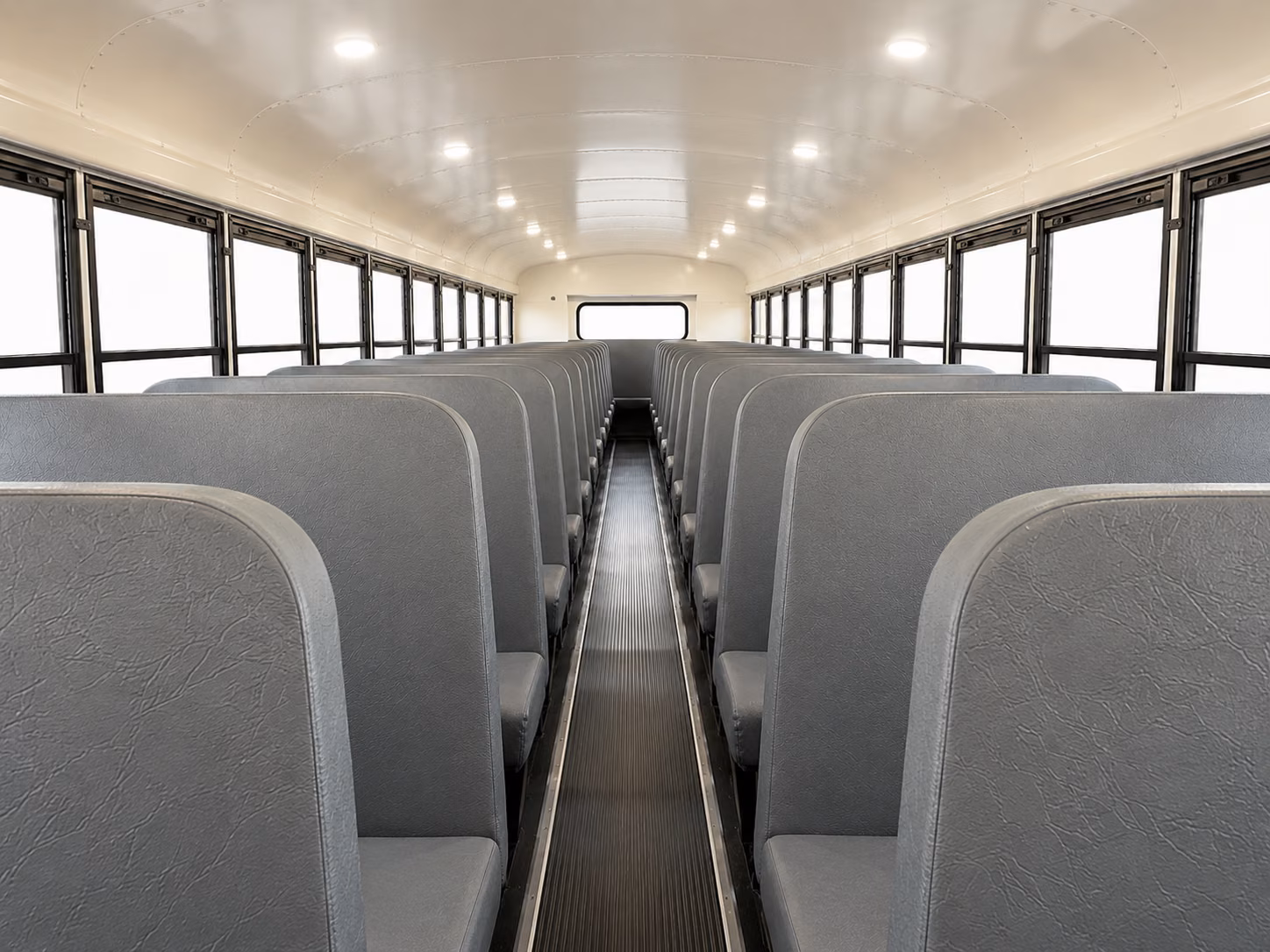 san clemente school bus interior