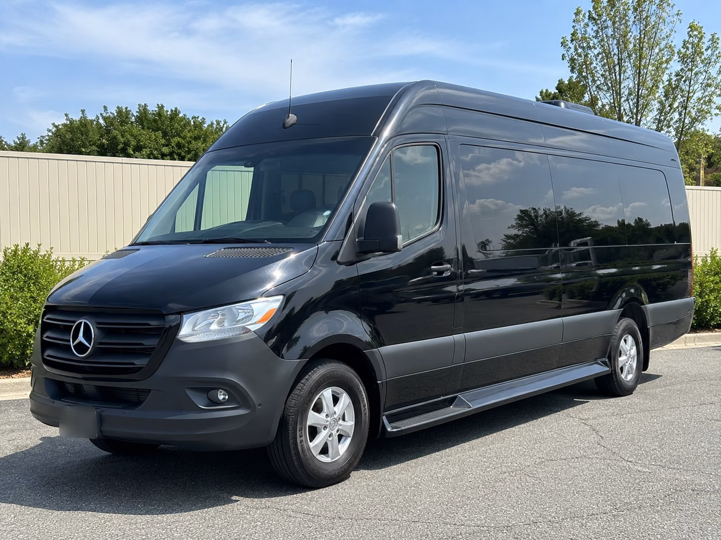 san clemente sprinter van with driver