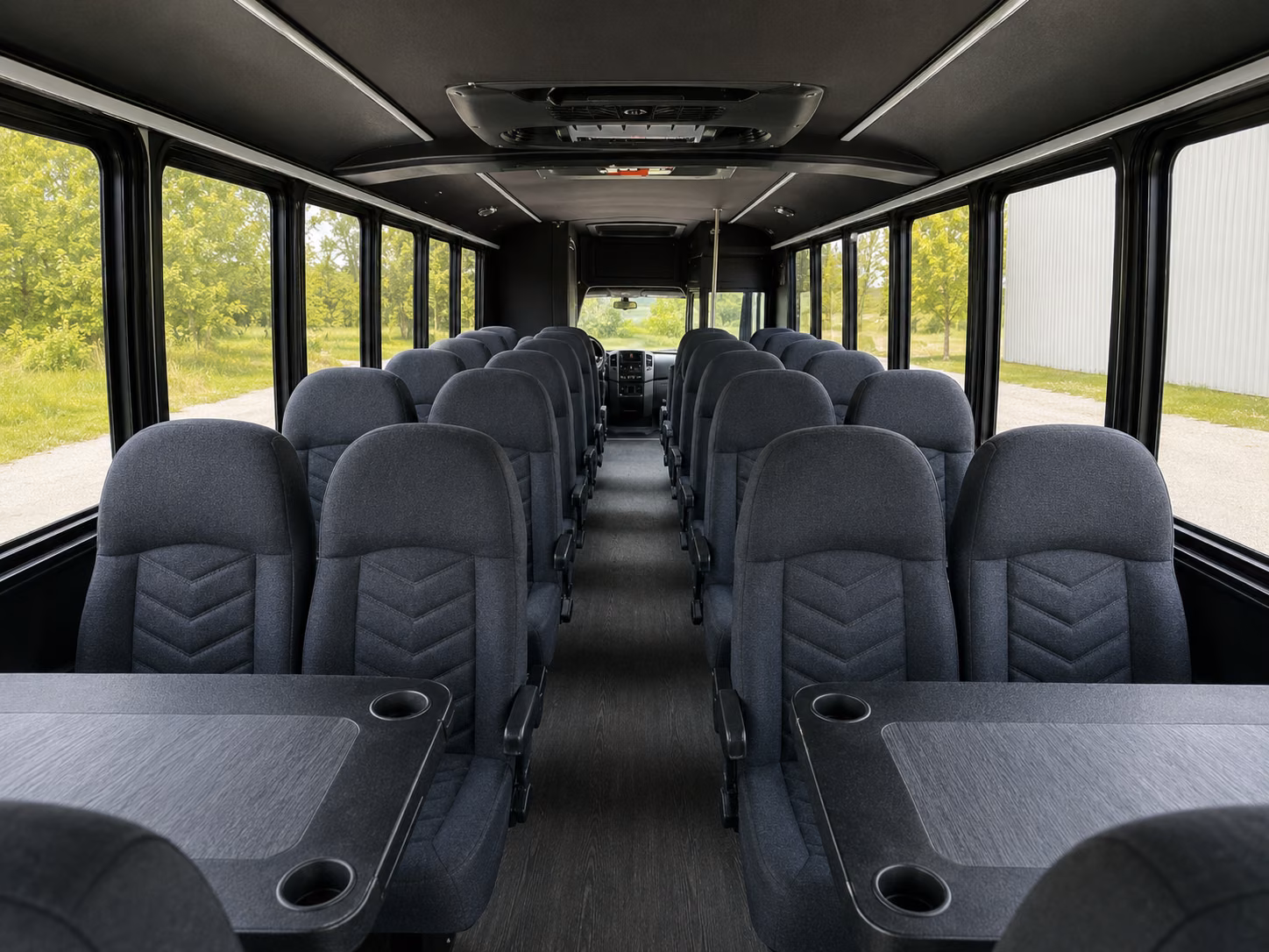 san clemente wedding transportation onboard seating