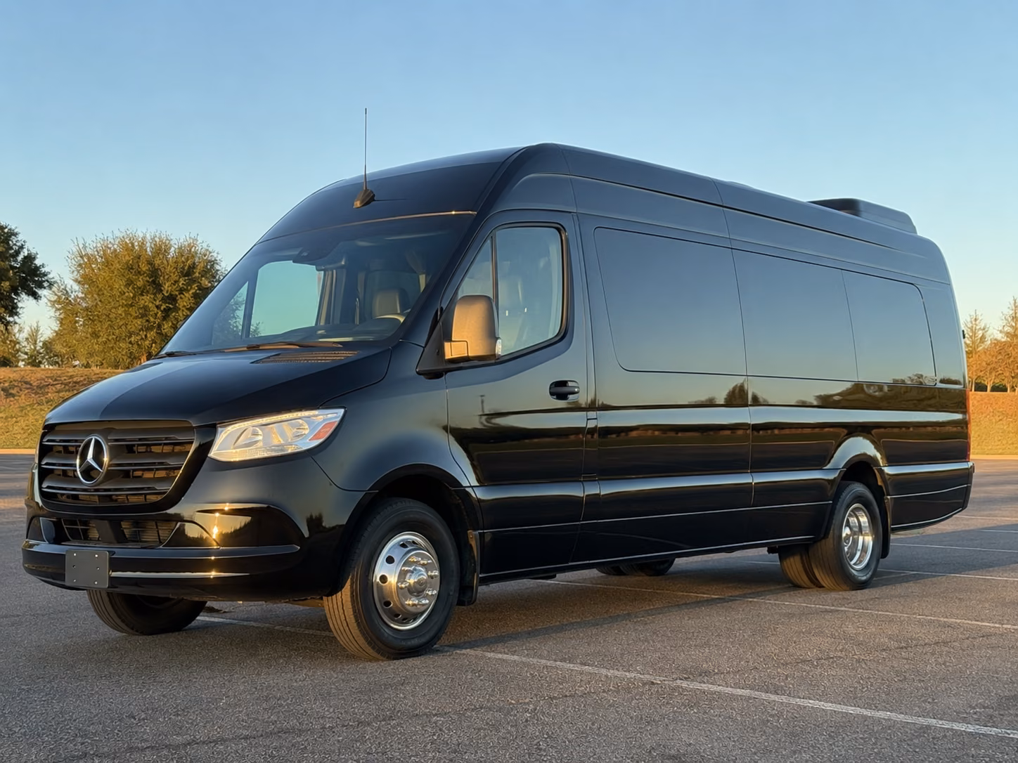 sprinter vans and minibuses for small military and government groups near san clemente